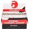 image:imageGamma Pickleball Supreme Overgrip Easy to Apply Grip Tape for Pickleball Paddles Badminton Squash Padel Racquets Replacement Tacky Over Wrap Bands White