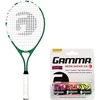 image:imageGamma Quick Kids 25 Inch Junior Tennis Racquet Set or Kit Bundled with a 3Pack of Gamma Neon Safari Overgrips for Kids