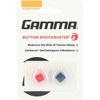 image:imageGamma Shockbuster Ring and ButtonTennis Racket Dampeners EasytoInstall Tennis Dampener with Zorbicon Gel Technology Minimizes Vibration During Prolonged UseRedBlack