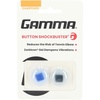 image:imageGamma Shockbuster Ring and ButtonTennis Racket Dampeners EasytoInstall Tennis Dampener with Zorbicon Gel Technology Minimizes Vibration During Prolonged UseBlueBlack