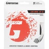 image:imageGamma Sports Live Wire XP Tennis Racket String Multifilament Series Firmer More Crisp Feel For Natural GutLike Playability  16L or 17 Gauge Black NaturalBlack