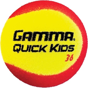 image:imageGAMMA Quick Kids Training Tennis Balls for Kids amp Beginners LowCompression Core Reduces Speed amp Bounce Great for Tennis Practice USTA amp ITF Approved for 10 amp Under Tournaments Parent3 Pack