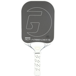 image:imageGAMMA RCF Airbender Pickleball Paddle Raw Carbon Fiber Customizable Handle Weight System amp Aerodynamic Open Throat wShock Absorbing Gel Insert 22mm amp 16mm16MM  Paddle Only