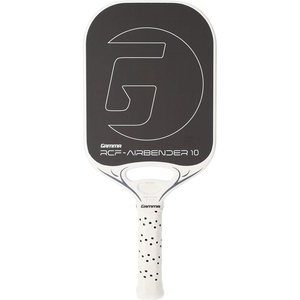 image:imageGAMMA RCF Airbender Pickleball Paddle Raw Carbon Fiber Customizable Handle Weight System amp Aerodynamic Open Throat wShock Absorbing Gel Insert 22mm amp 16mm10 MM  Paddle Only