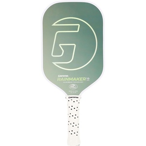 image:imageGAMMA Rainmaker Pickleball Paddle  Lightweight Large Sweet Spot Microbead Carbon Fiber Face for Increased Spin amp Control Customizable Swing WeightGreen