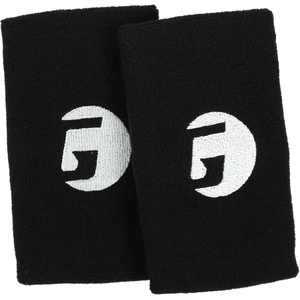 image:imageGAMMA Sports Sweatbands Headband Wrist Bands SingleDouble BlackWhite Superior Absorption Athletic Wear Pickleball Tennis Working Out Running Racquet SportsBlack