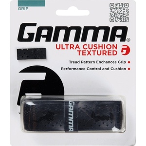 image:imageGAMMA Sports Tennis Racquet Ultra Cushion Replacement Grip  Contoured Multi Black with Textured Perforations for Enhanced Absorption Comfort and Control