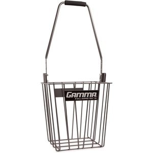 image:imageGamma Ball Hopper Pro 90  Heavy Duty Tennis Ball Basket with Adjustable Padded Handle  Holds 90 Tennis Balls  Easy Pickup and Carry for Tennis Practice and Coaching