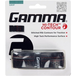 image:imageGamma HiTech Replacement Tennis Grip High Traction Feel Maximum Control Durable Tennis Racquet Grip Tacky SurfaceHiTech Contour