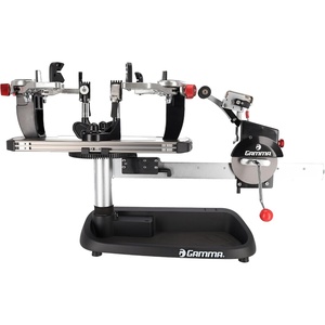 image:imageGamma Momentum Drop Weight Stringing Machine ParentSwivel Base and Spring Tension Winder