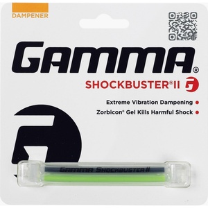 image:imageGamma Shockbuster II Tennis Racket Vibration Dampener  Shock Absorber for Arm Comfort amp Tennis Elbow Relief  Durable Gel Dampener for All RacquetsGreenBlack
