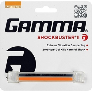 image:imageGamma Shockbuster II Tennis Racket Vibration Dampener  Shock Absorber for Arm Comfort amp Tennis Elbow Relief  Durable Gel Dampener for All RacquetsOrangeBlack