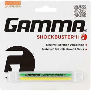 image:imageGamma Shockbuster II Tennis Racket Vibration Dampener  Shock Absorber for Arm Comfort amp Tennis Elbow Relief  Durable Gel Dampener for All RacquetsYellowGreen