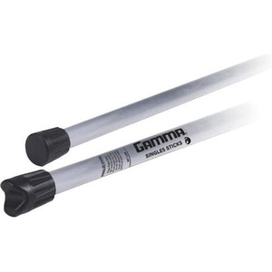 image:imageGamma Singles Sticks  42 Tennis Net Height Sticks for Singles Play Pair  Lightweight 34 Aluminum with Protective End Caps  Converts Doubles Courts to Regulation Singles Courts