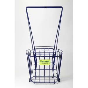image:imageGamma Sports Pickleball Hopper  50 Ball Picker Upper with Hexagonal Basket Reinforced Welds Carbon Steel Wires amp Attached Lid for Durable Pickleball Storage2024 PB Ball Hopper 50