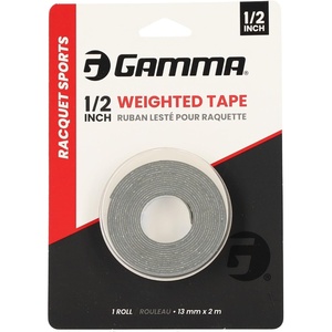 image:imageGamma Weighted Tape  Adjustable Paddle amp Racquet Weight for Enhanced Control Power amp Speed  Customizable Tape for Pickleball Tennis Padel Parent12 Roll