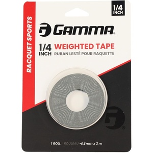 image:imageGamma Weighted Tape  Adjustable Paddle amp Racquet Weight for Enhanced Control Power amp Speed  Customizable Tape for Pickleball Tennis Padel Parent14 Roll